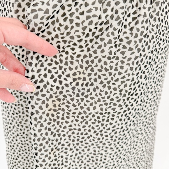 HM Black and White Ruched Backless Mini Sundress - Picture 3 of 6